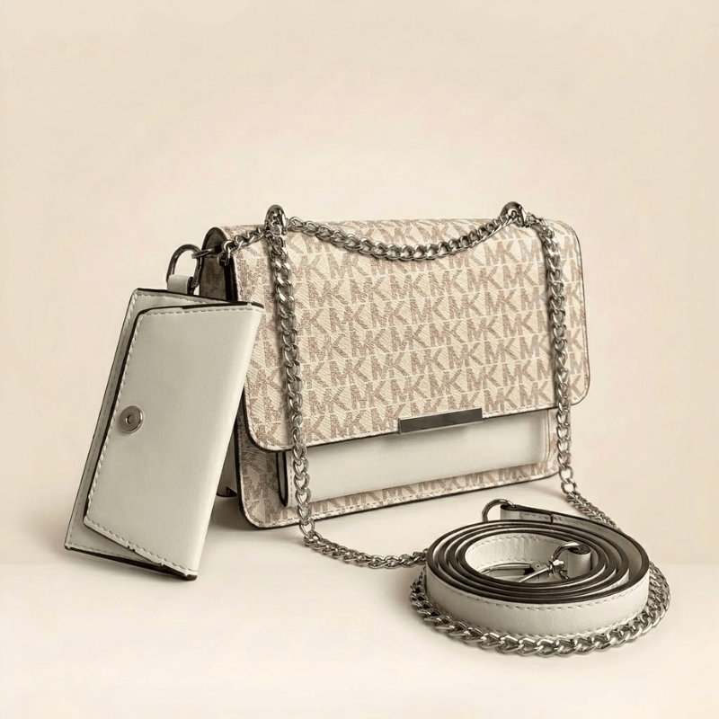 Monogram Ladies Crossbody Bag Matching Pouch SC-148