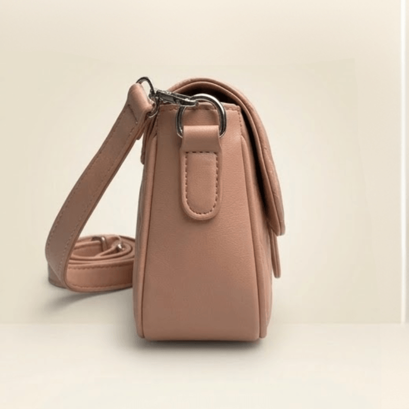 Luxury Quilted Ladies Shoulder Bag Metallic Bar SC-140