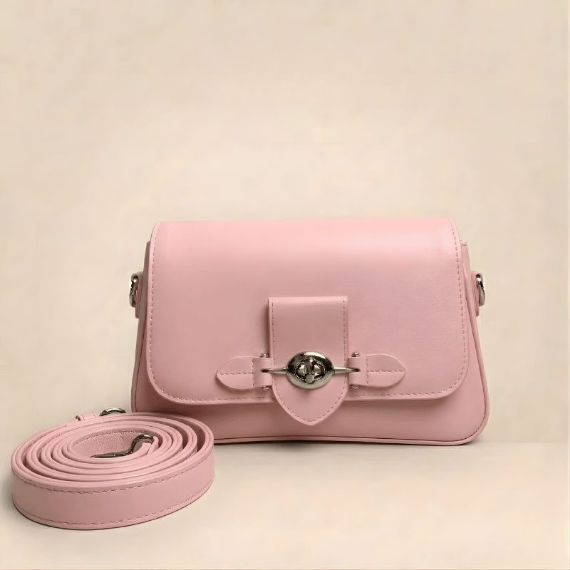Luxury Structured Ladies Shoulder Bag Metallic Lock SC-143