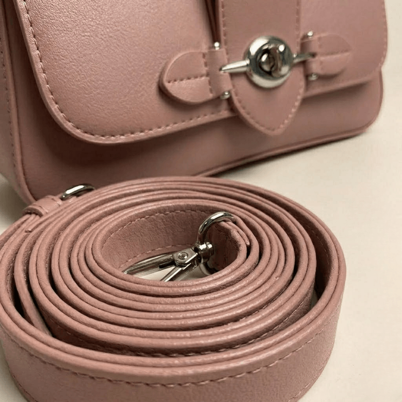 Luxury Structured Ladies Shoulder Bag Metallic Lock SC-143