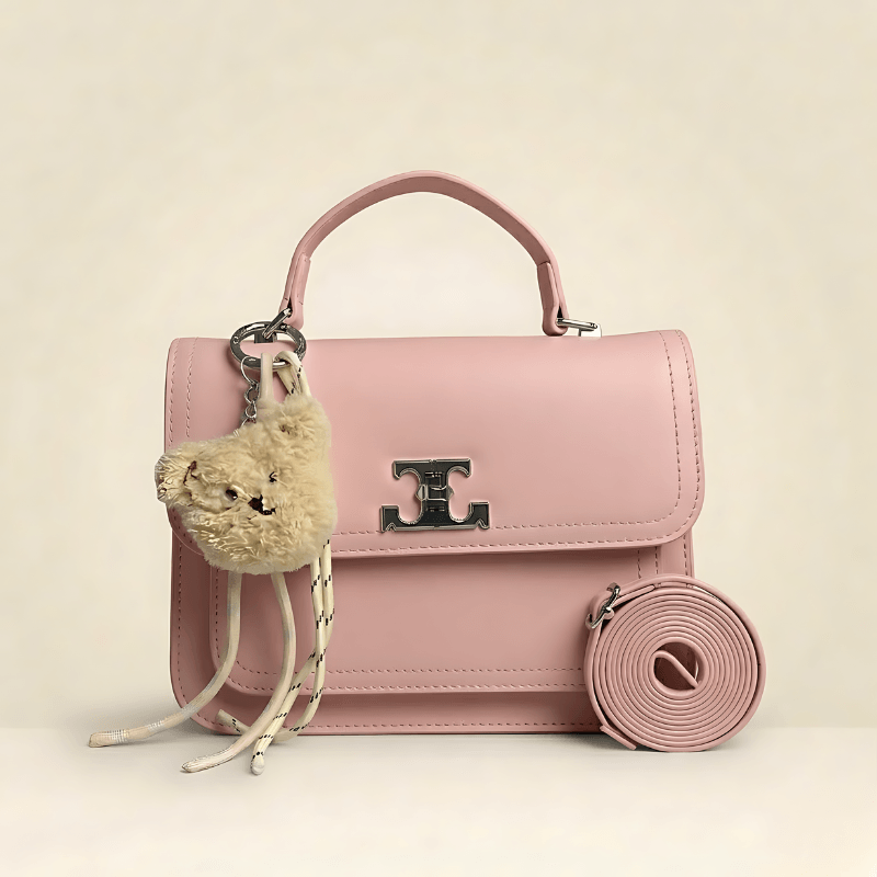 Luxury Smooth Ladies Crossbody Bag Teddy Charm SC-149