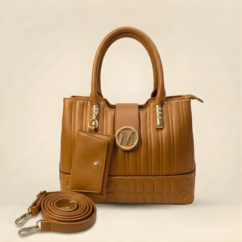 Premium Quilted Ladies Hand Bag With Pouch SC-141