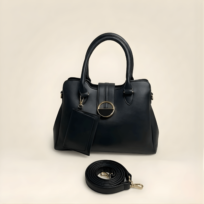 Luxury Smooth Ladies hand Bag With mini Pouch SC-155