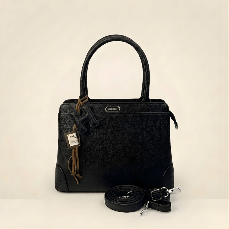 Premium Textured Ladies Hand Bag With Charm SC-144