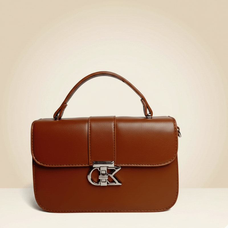 Handbag Modern Chic Black Top-Handle Bag SC_127