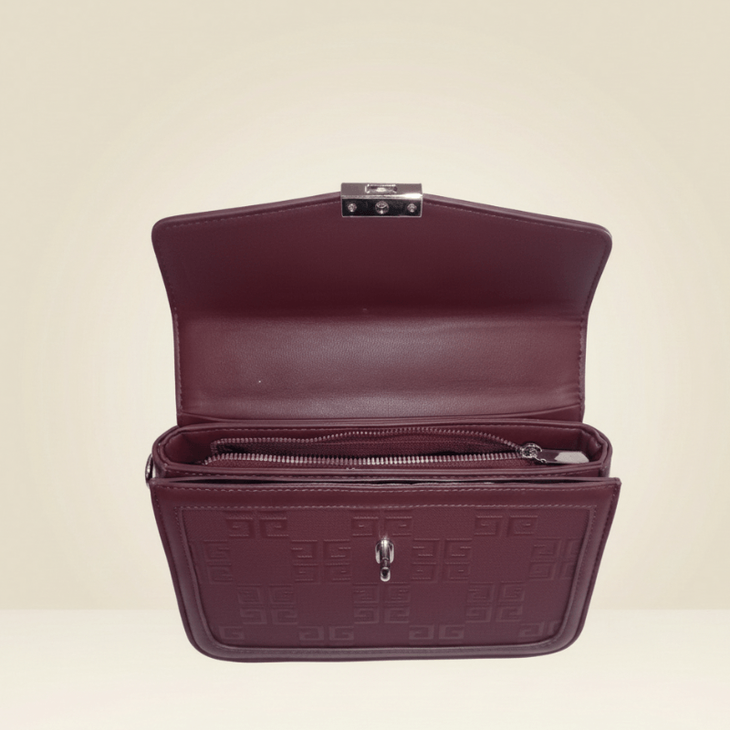 Handle Bag Modern Chic Minimalist Handbag SC-125