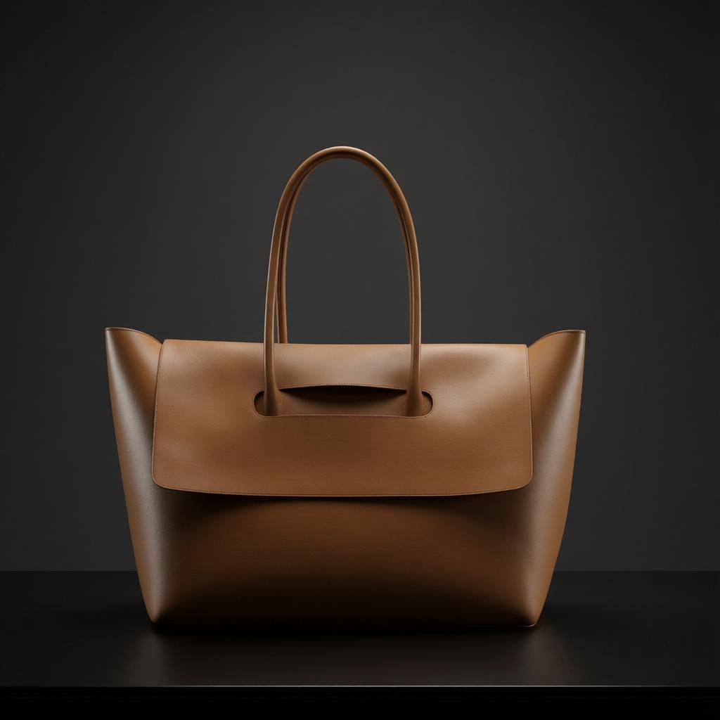 Premium Tan Vegan ladies handbag SC-066
