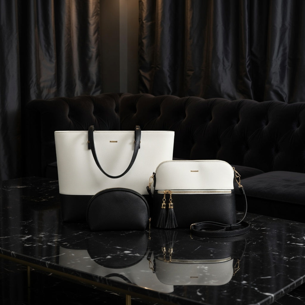 Chic Office Tote & Crossbody Combo Set For Women SC-018