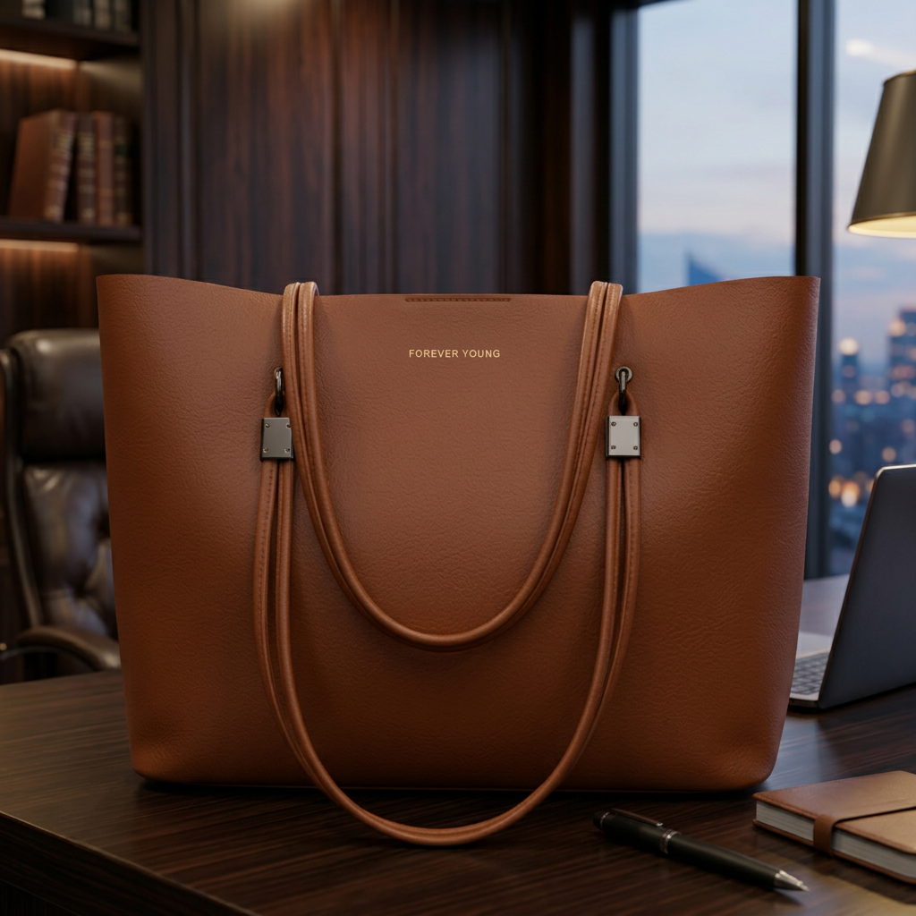 Handbag Vegan Leather, Stylish, Tote. SC-043