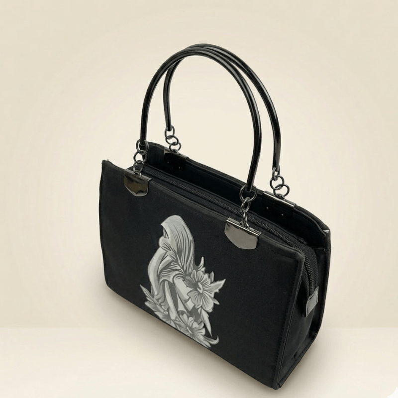 Canvas bag Chic Floral Hijabi Printed Bag SC-079