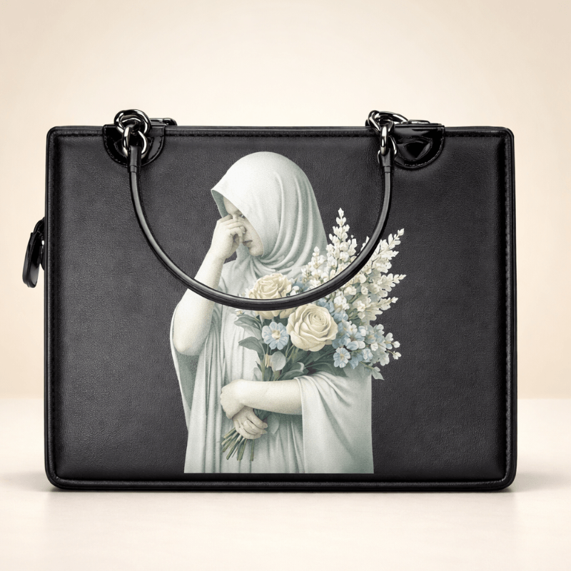 Canvas bag Chic Floral Hijabi Printed Bag SC-079